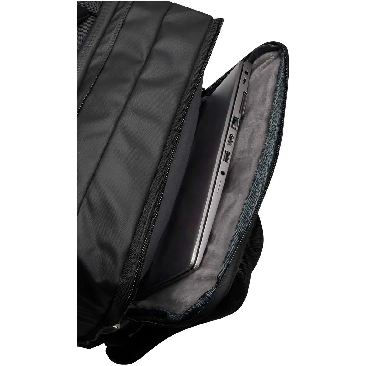 35L, 17" GRS recycelter erweiterbarer Laptop-Rucksack – Ansicht 6