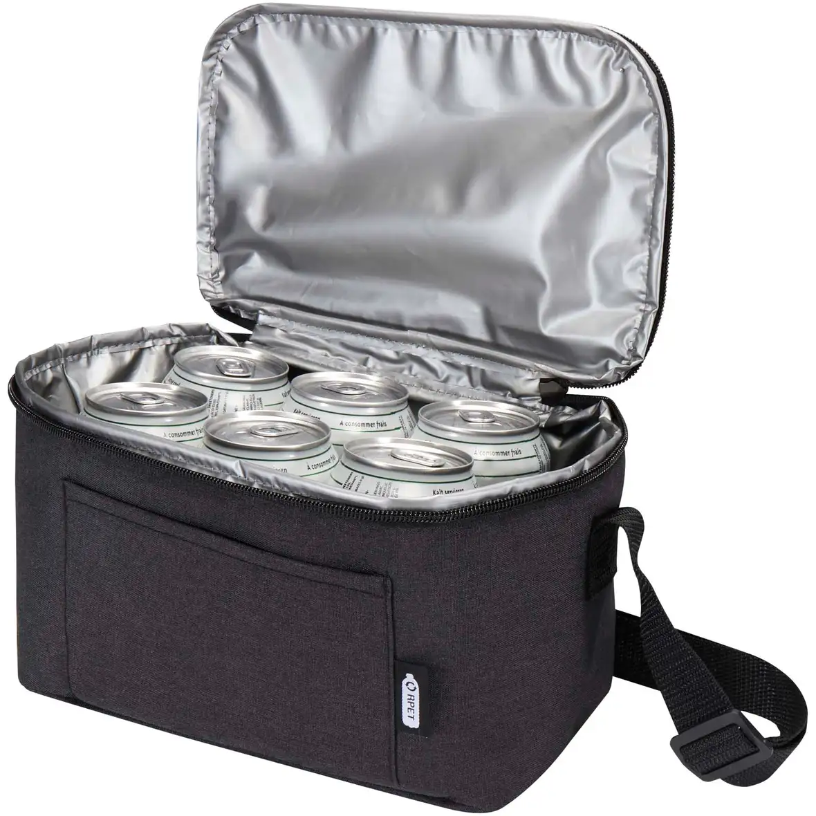 GRS RPET Kühltasche für 6 Dosen 5L – Ansicht 12