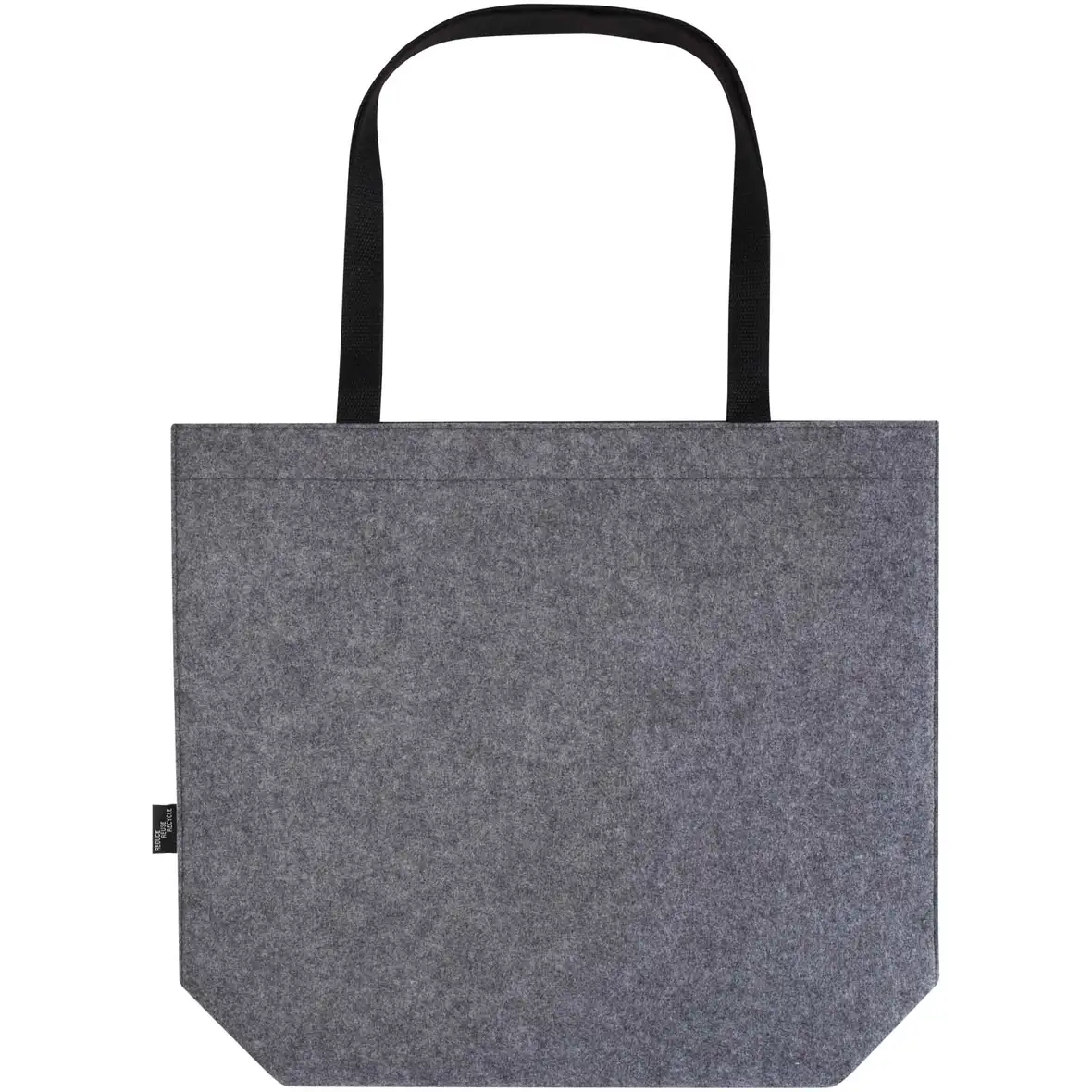 Tragetasche mit Zwickel aus recyceltem GRS-Filz 20 L – Ansicht 3