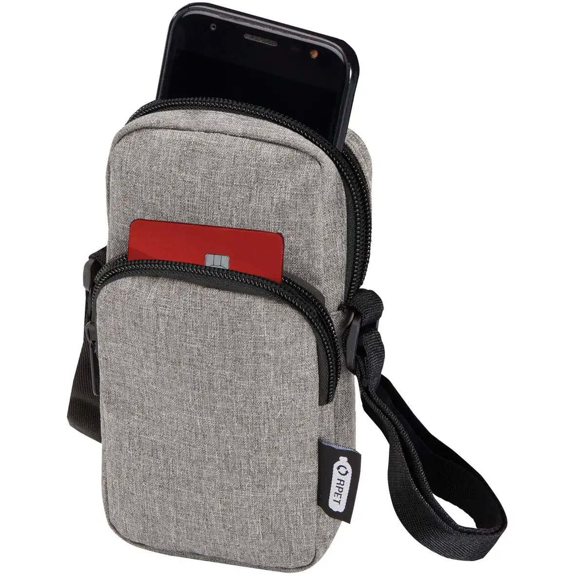Handytasche aus recyceltem GRS-Material – Ansicht 8