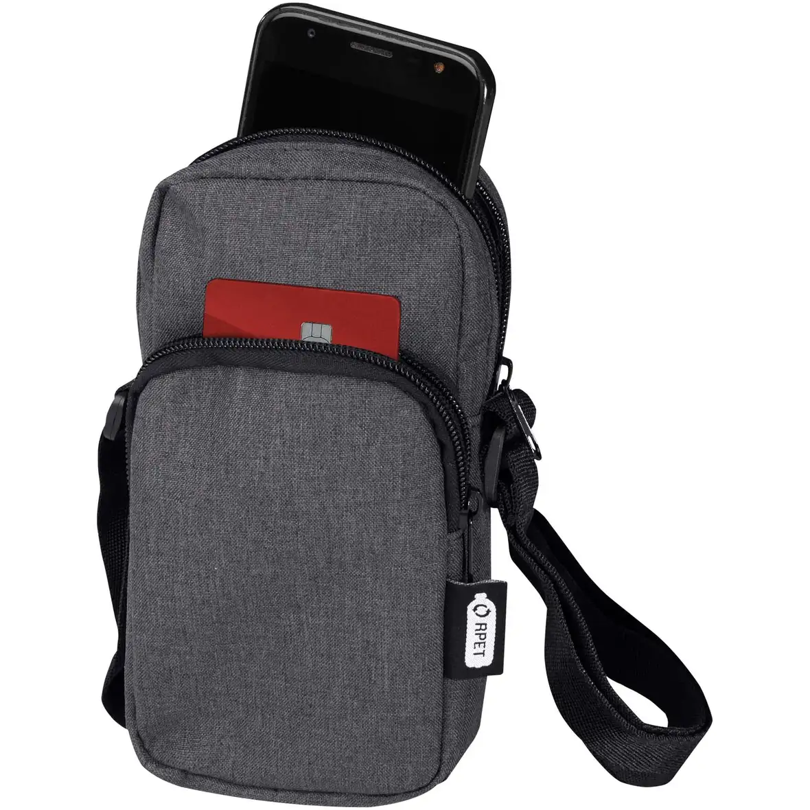 Handytasche aus recyceltem GRS-Material – Ansicht 12