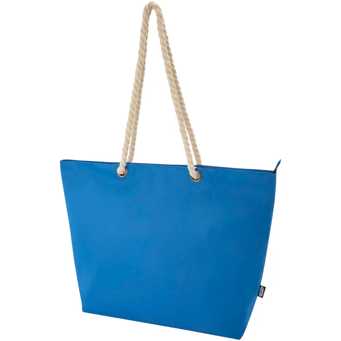 Strandkühltasche mit Kordelgriffen aus recyceltem GRS-Material, 23L – Ansicht 7