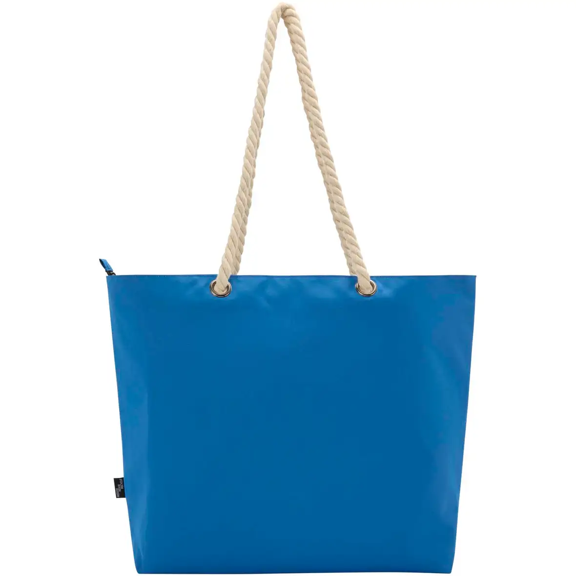 Strandkühltasche mit Kordelgriffen aus recyceltem GRS-Material, 23L – Ansicht 9