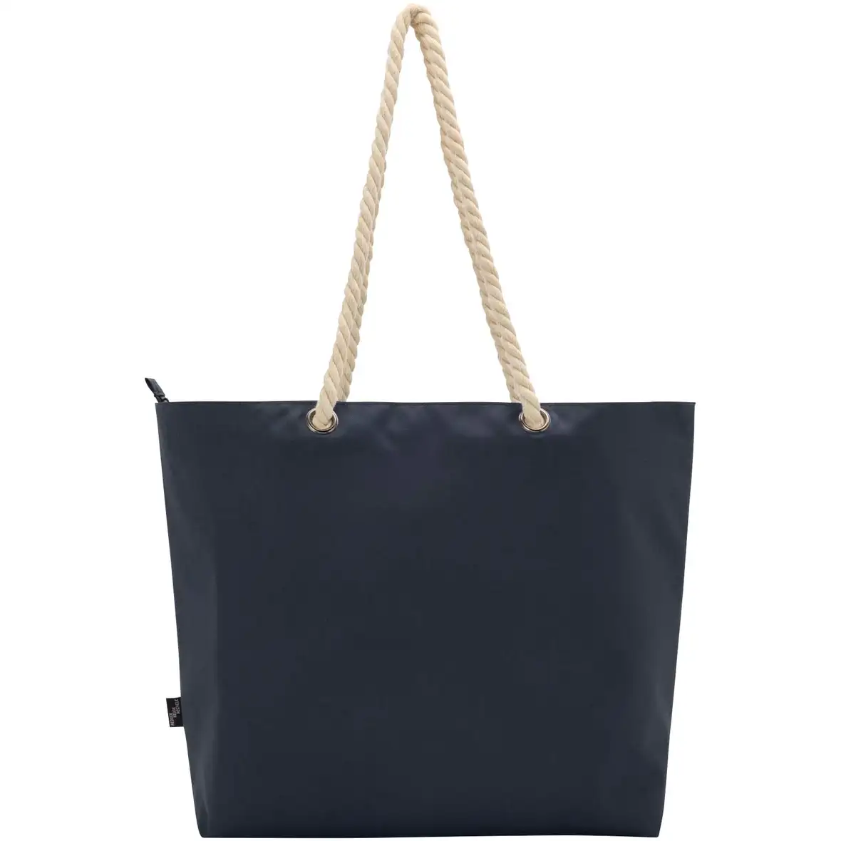 Strandkühltasche mit Kordelgriffen aus recyceltem GRS-Material, 23L – Ansicht 15