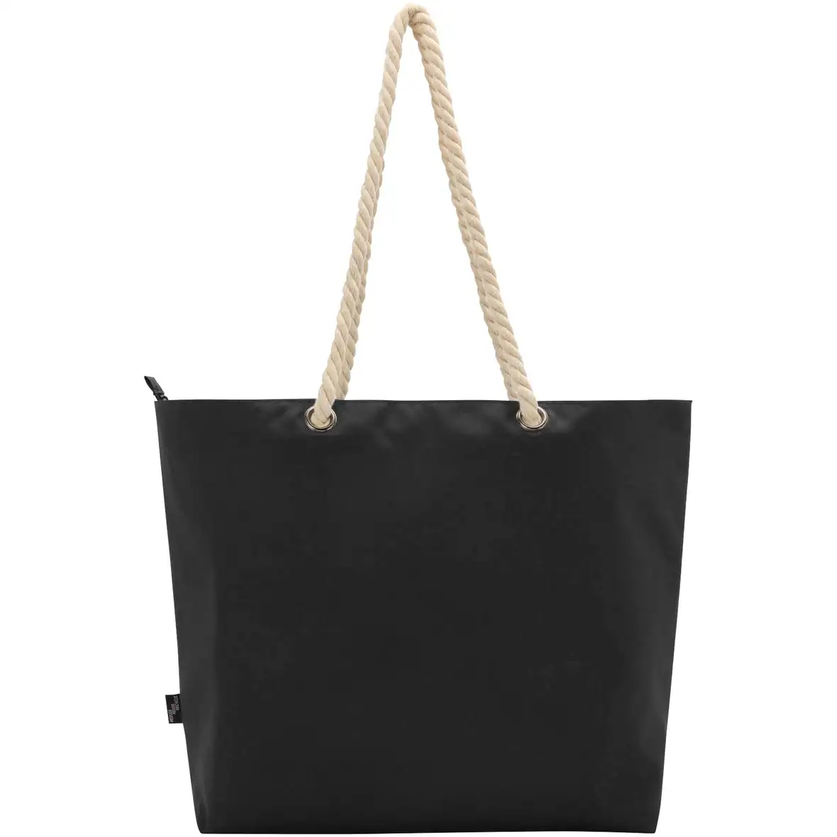 Strandkühltasche mit Kordelgriffen aus recyceltem GRS-Material, 23L – Ansicht 21