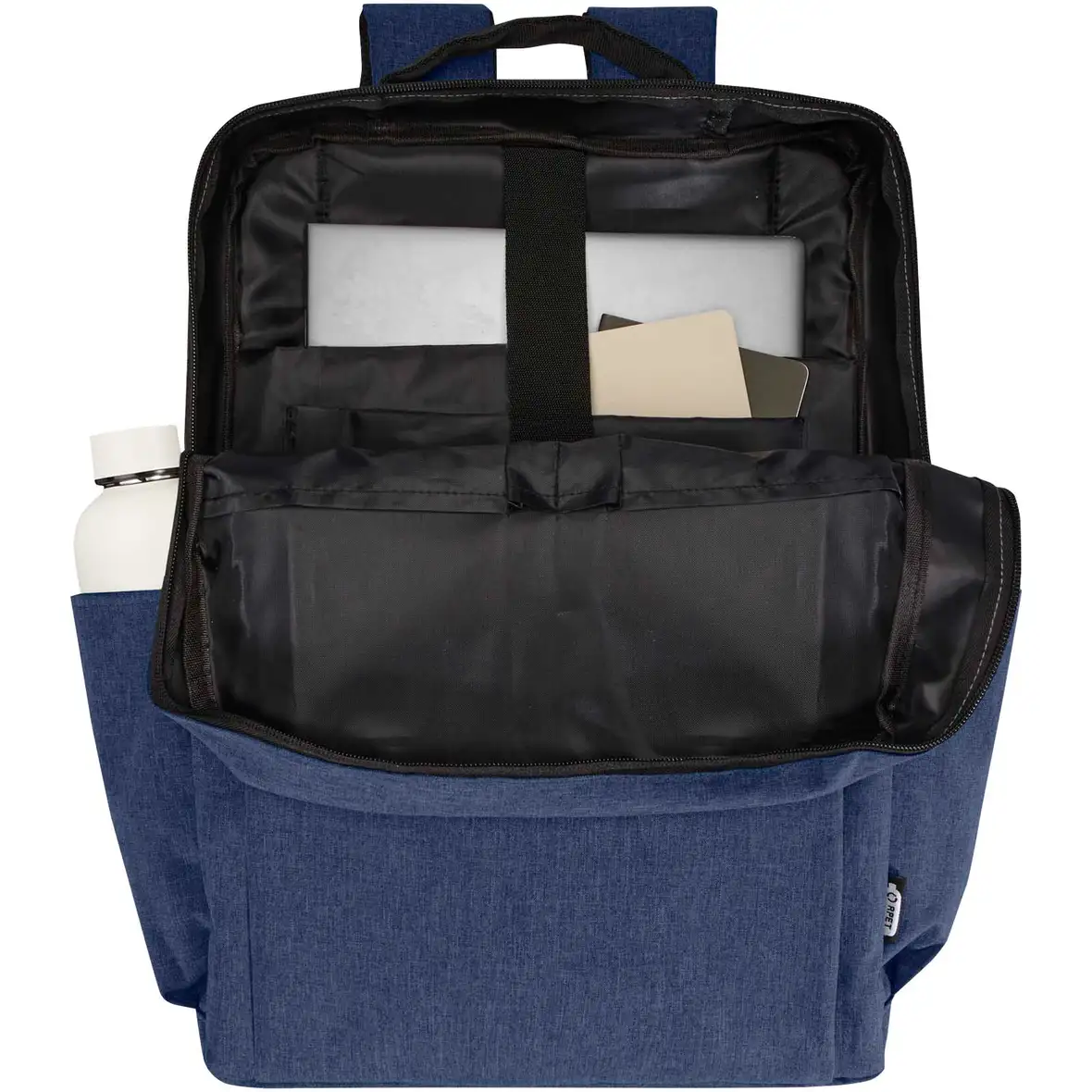 15" Laptop-Rucksack aus recyceltem GRS-Material 15 L – Ansicht 4