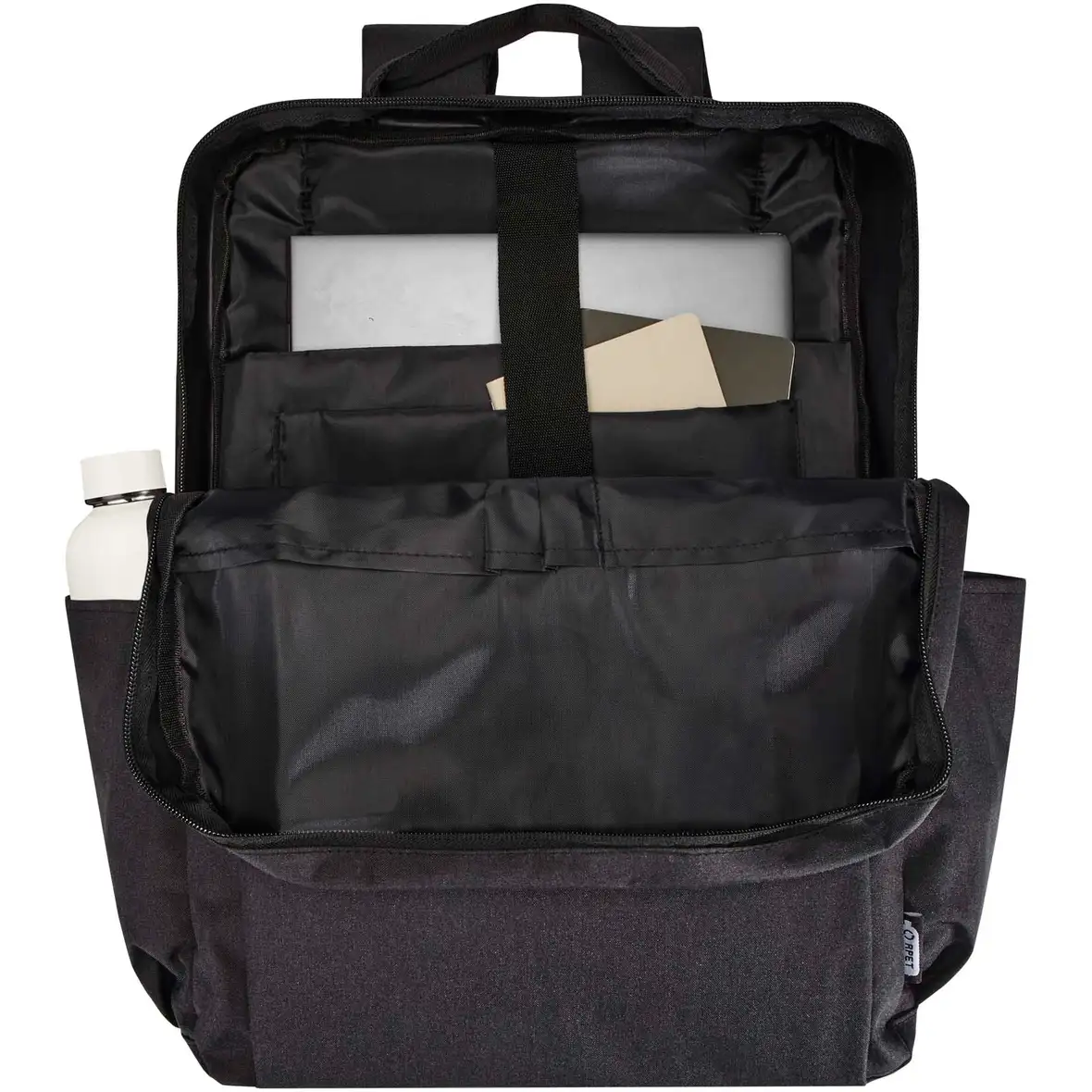 15" Laptop-Rucksack aus recyceltem GRS-Material 15 L – Ansicht 14