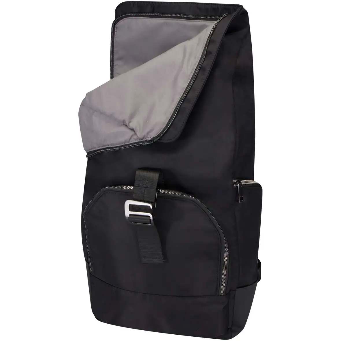 15" Rolltop-Rucksack aus recyceltem GRS-Material 18 L – Ansicht 4