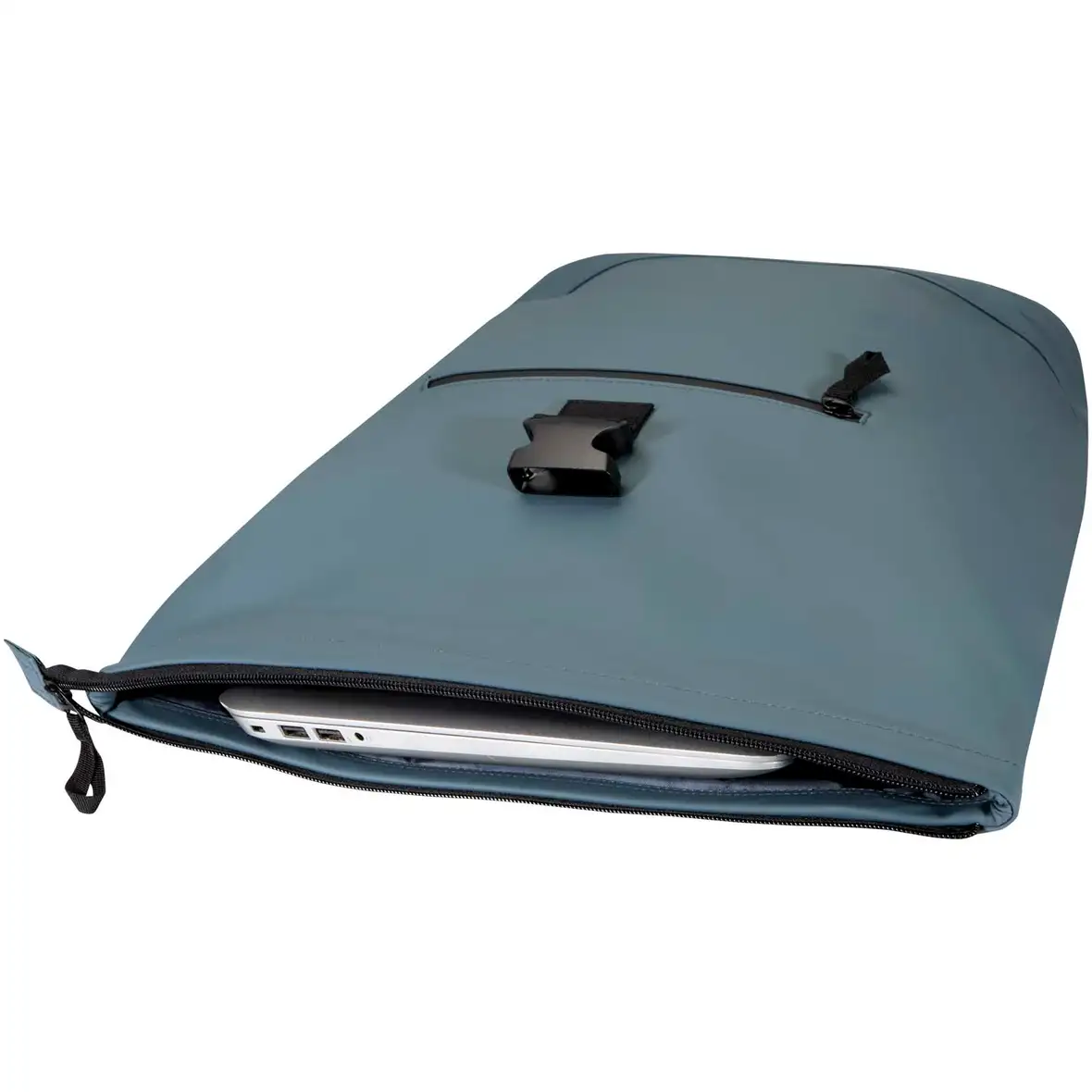 15" GRS-recycelter Rolltop Rucksack 18 L – Ansicht 14