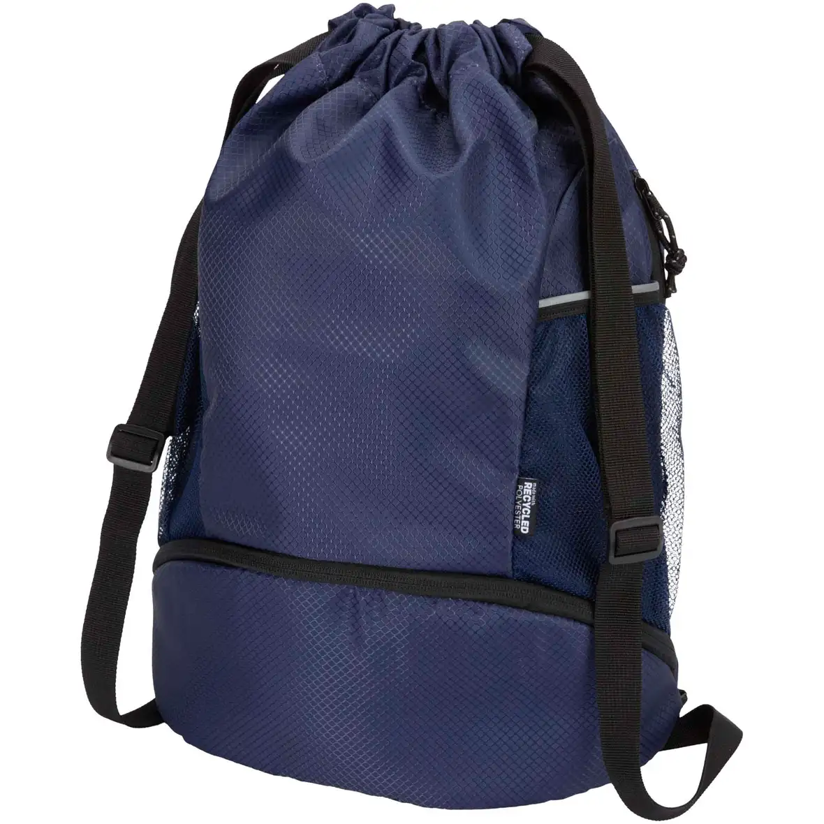 GRS-recycelter Sportbeutel mit Bodenfach 18 L – Ansicht 7