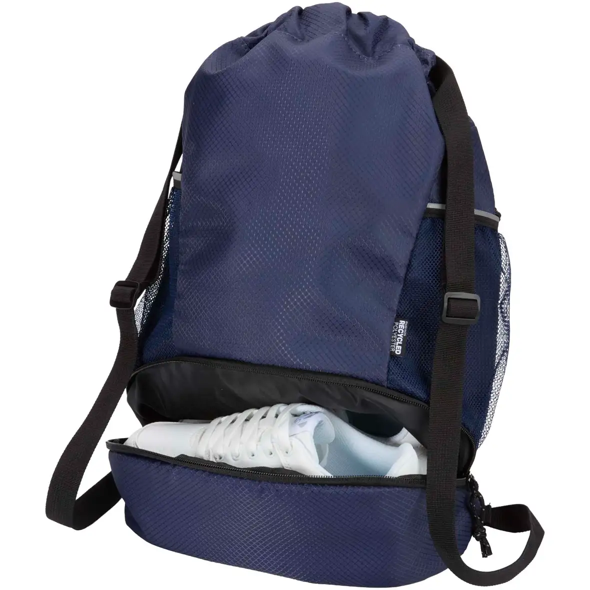 GRS-recycelter Sportbeutel mit Bodenfach 18 L – Ansicht 10