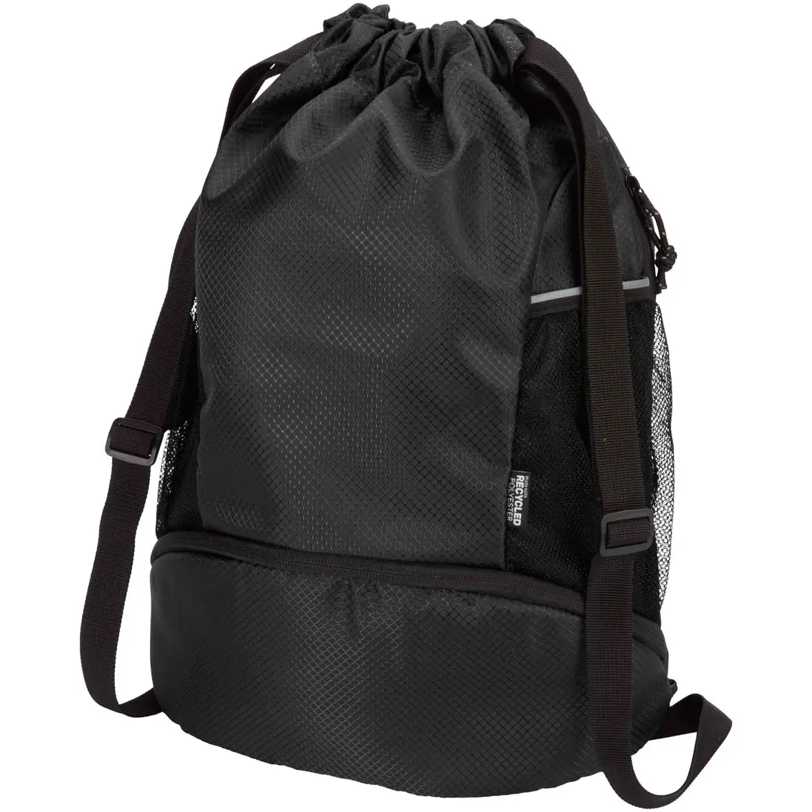 GRS-recycelter Sportbeutel mit Bodenfach 18 L – Ansicht 13