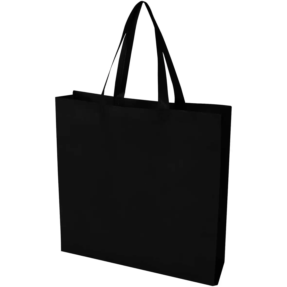 GRS-recycelte Nonwoven Tragetasche mit Zeitenfalten 12 L – Ansicht 21