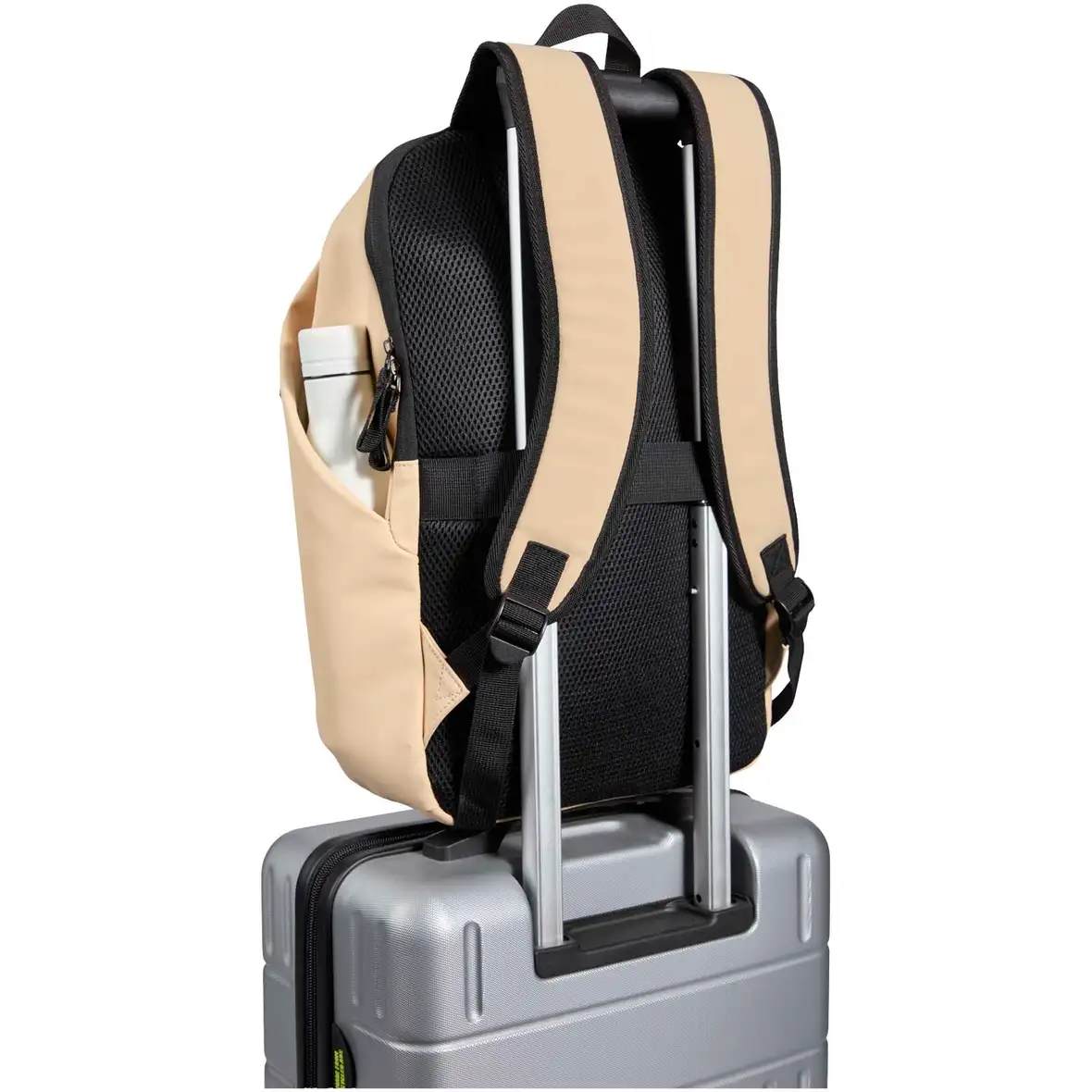 15" GRS recycelter diebstahlsicherer Rucksack 18L – Ansicht 4