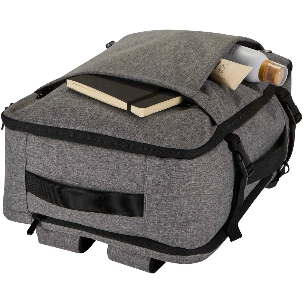 17" GRS recycelter Kabinenrucksack 25L – Ansicht 13