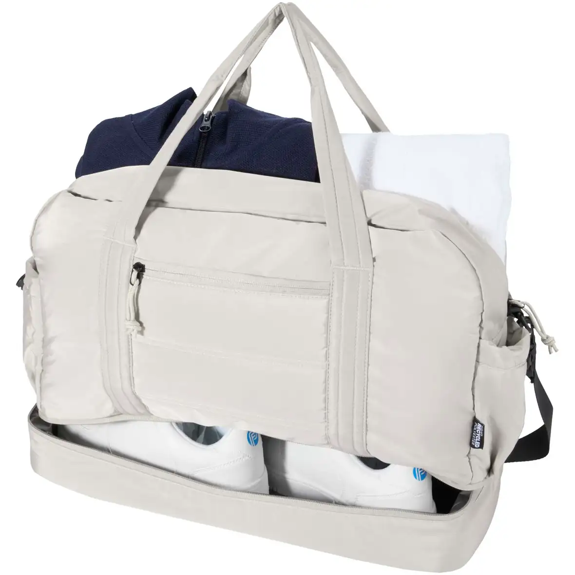 Recycelte Reisetasche mit isoliertem Boden 30L – Ansicht 5