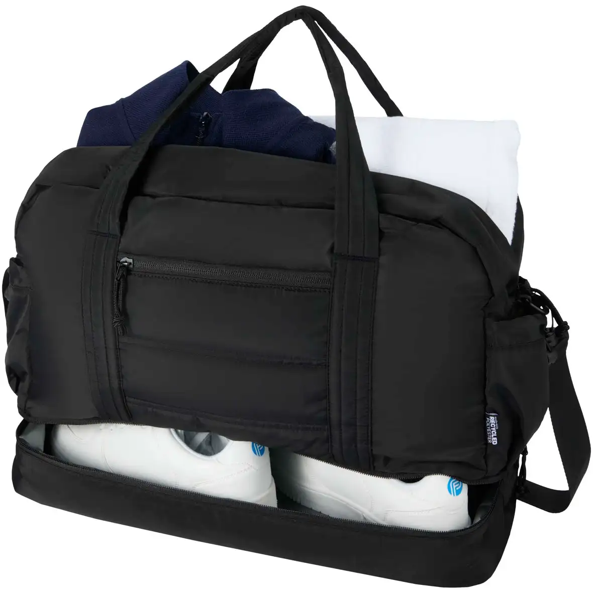 Recycelte Reisetasche mit isoliertem Boden 30L – Ansicht 17