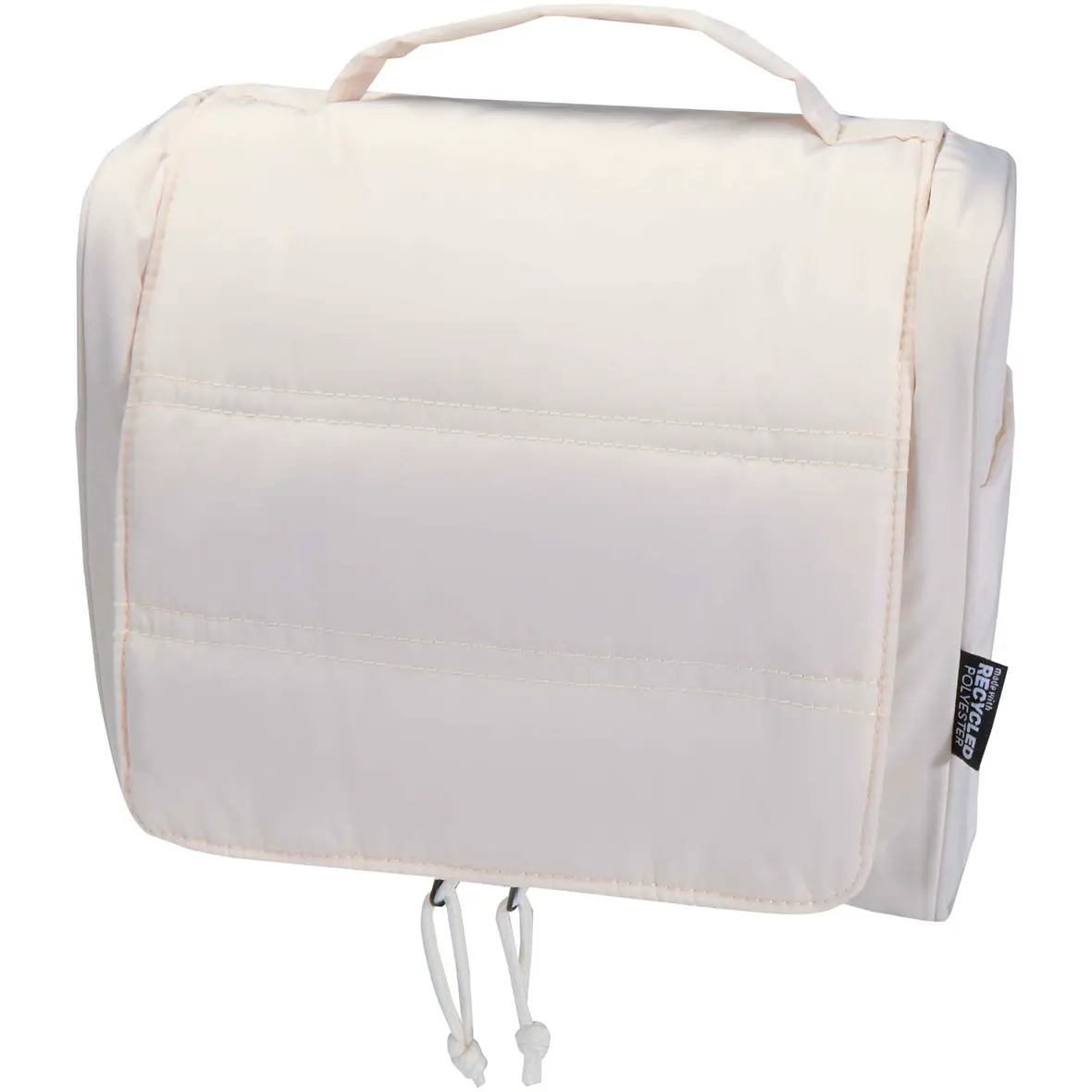 Recycelte aufhängbare Kulturtasche 8L – Werbeartikel mit Logo bedrucken