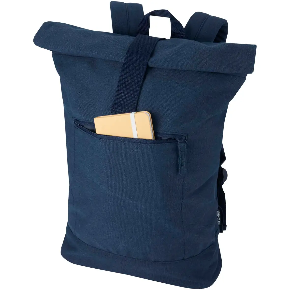 14” GRS recycelter Rolltop-Rucksack 16L – Ansicht 10