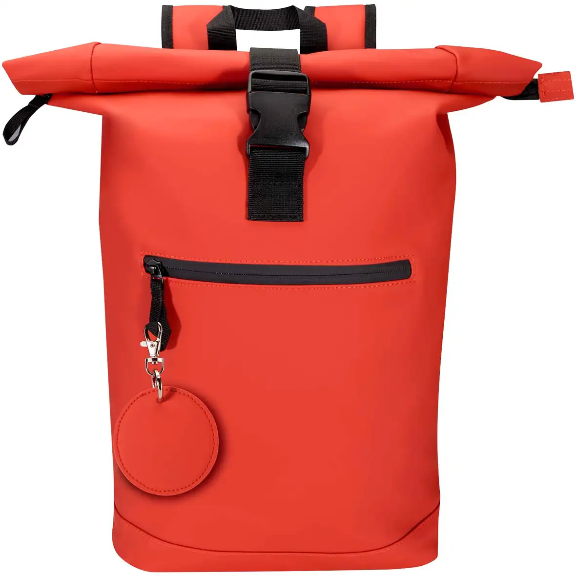 Recycelter runder Charm Schlüsselanhänger – Ansicht 10