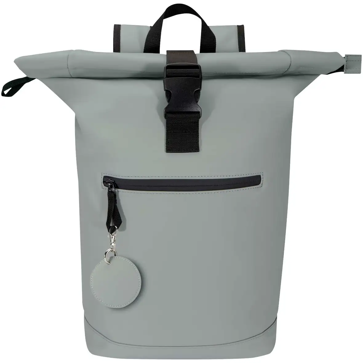 Recycelter runder Charm Schlüsselanhänger – Ansicht 25