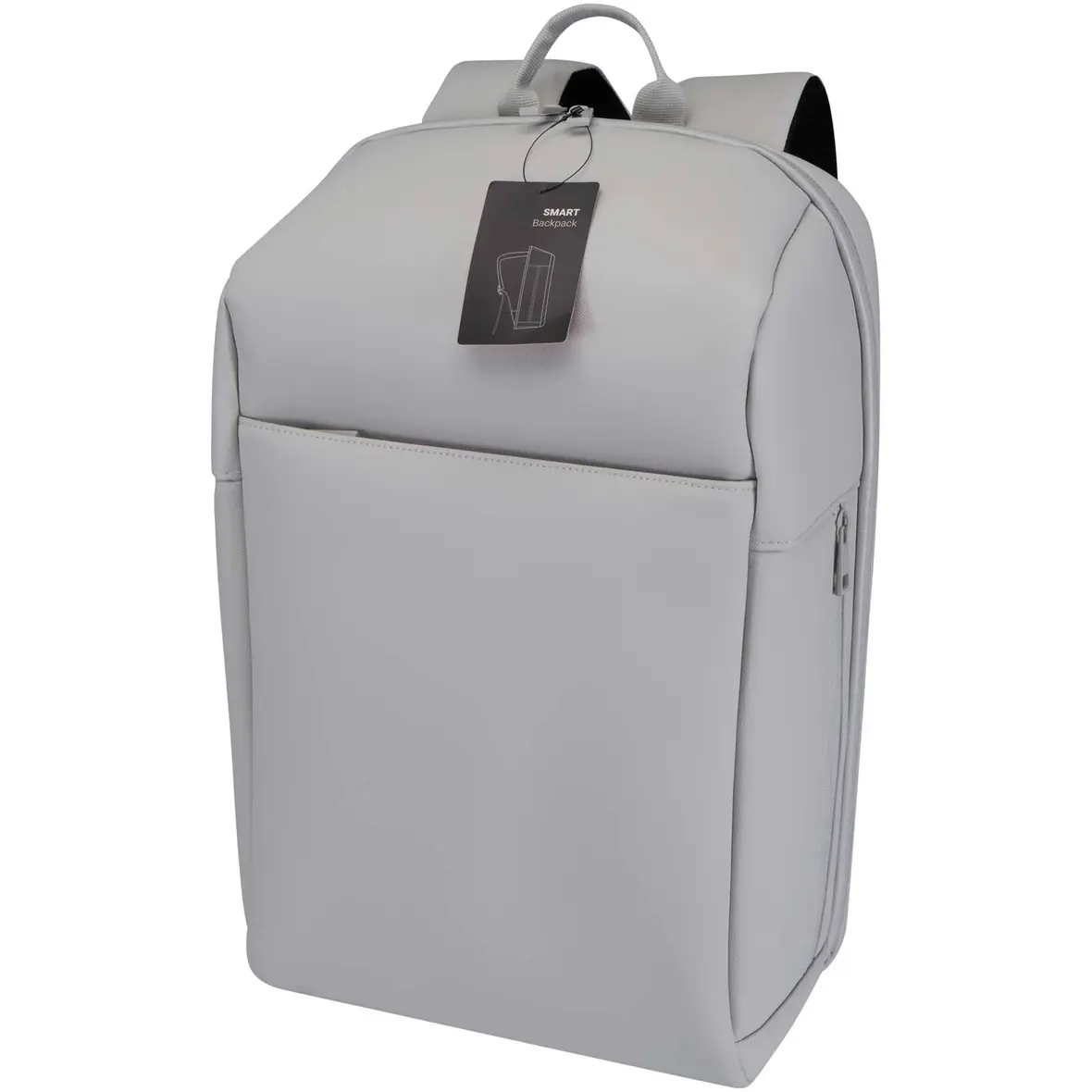 15" GRS Laptop-Rucksack aus recyceltem Material, 18 l – Werbeartikel mit Logo bedrucken