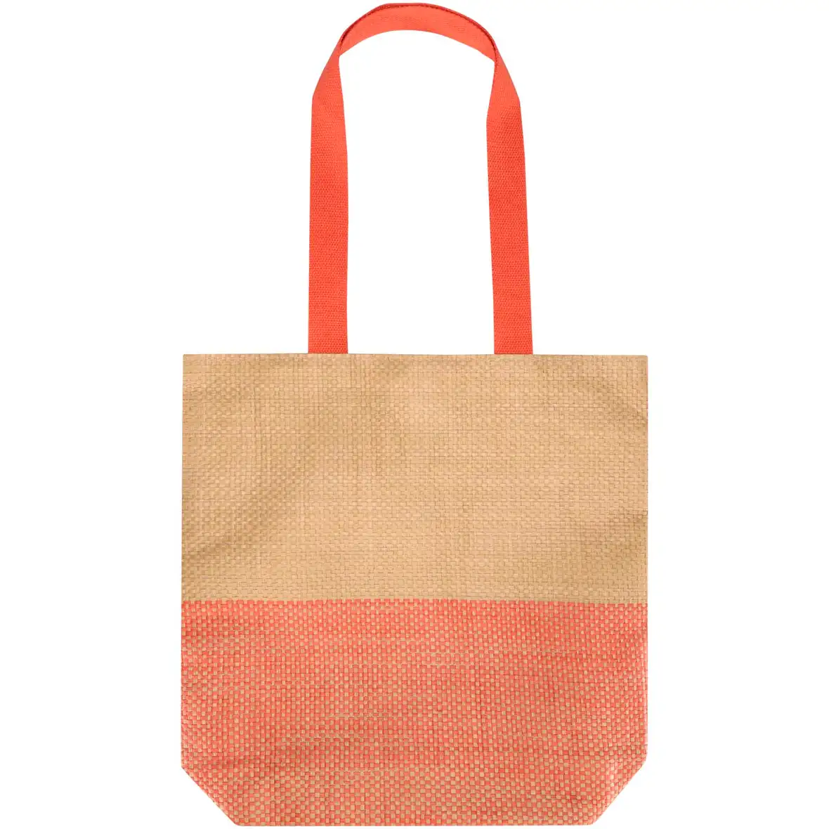 Strohpapier Tragetasche, 10 l – Ansicht 2