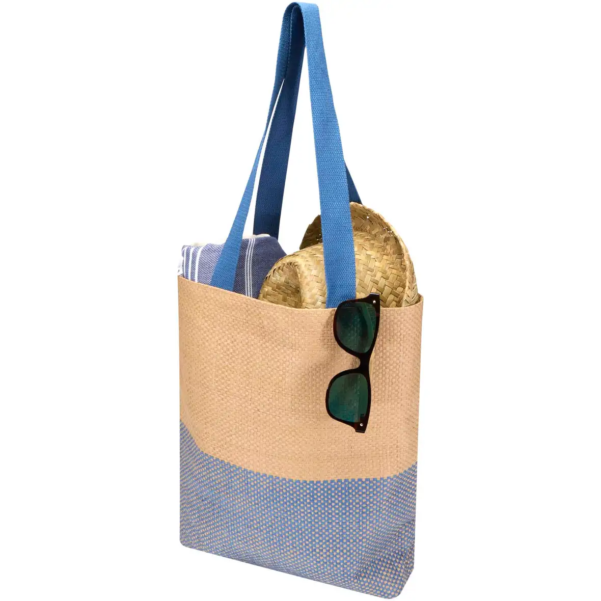 Strohpapier Tragetasche, 10 l – Ansicht 8
