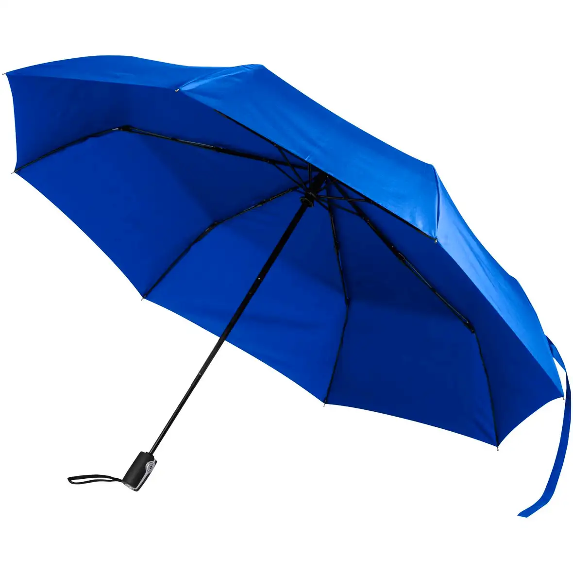 27" faltbarer RPET-Regenschirm mit automatischer Öffnungs- und Schließfunktion – Ansicht 5