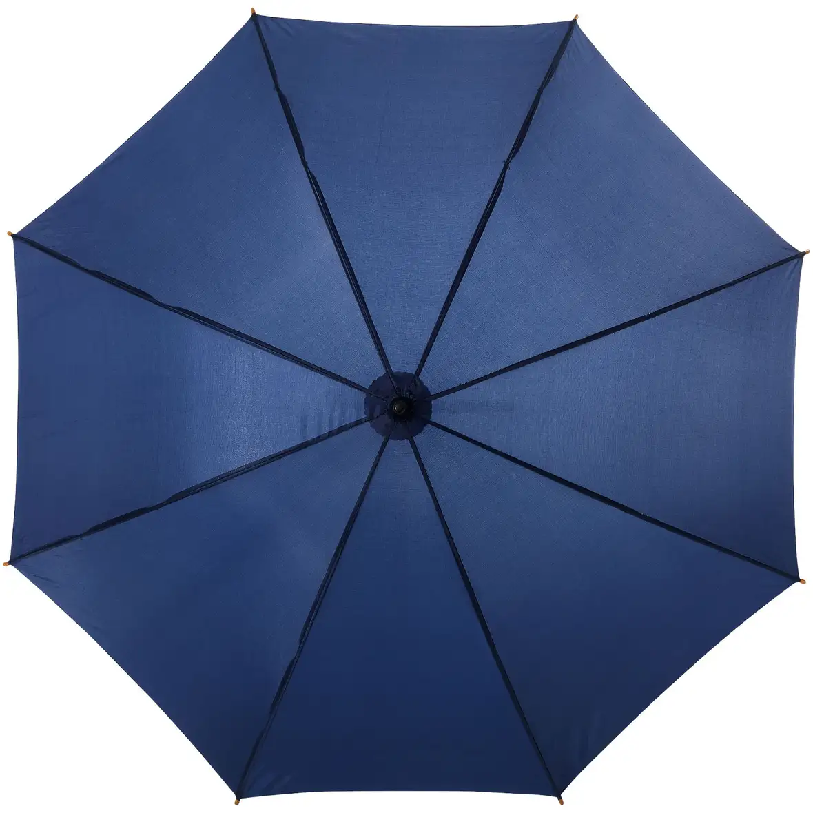 23" Regenschirm mit Holzstange und -griff – Ansicht 6