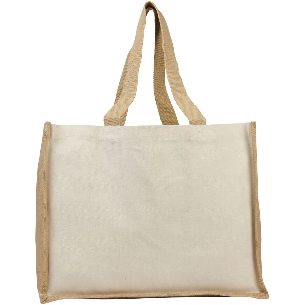 320 g/m Canvas und Jute Einkaufstasche 23L – Ansicht 2