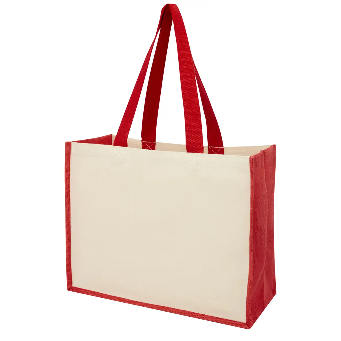 320 g/m Canvas und Jute Einkaufstasche 23L – Ansicht 5