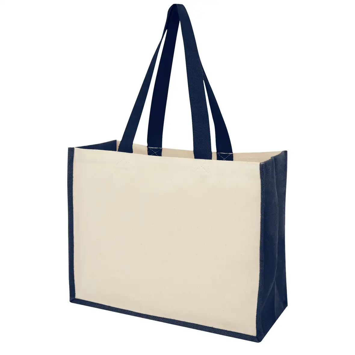 320 g/m Canvas und Jute Einkaufstasche 23L – Ansicht 8