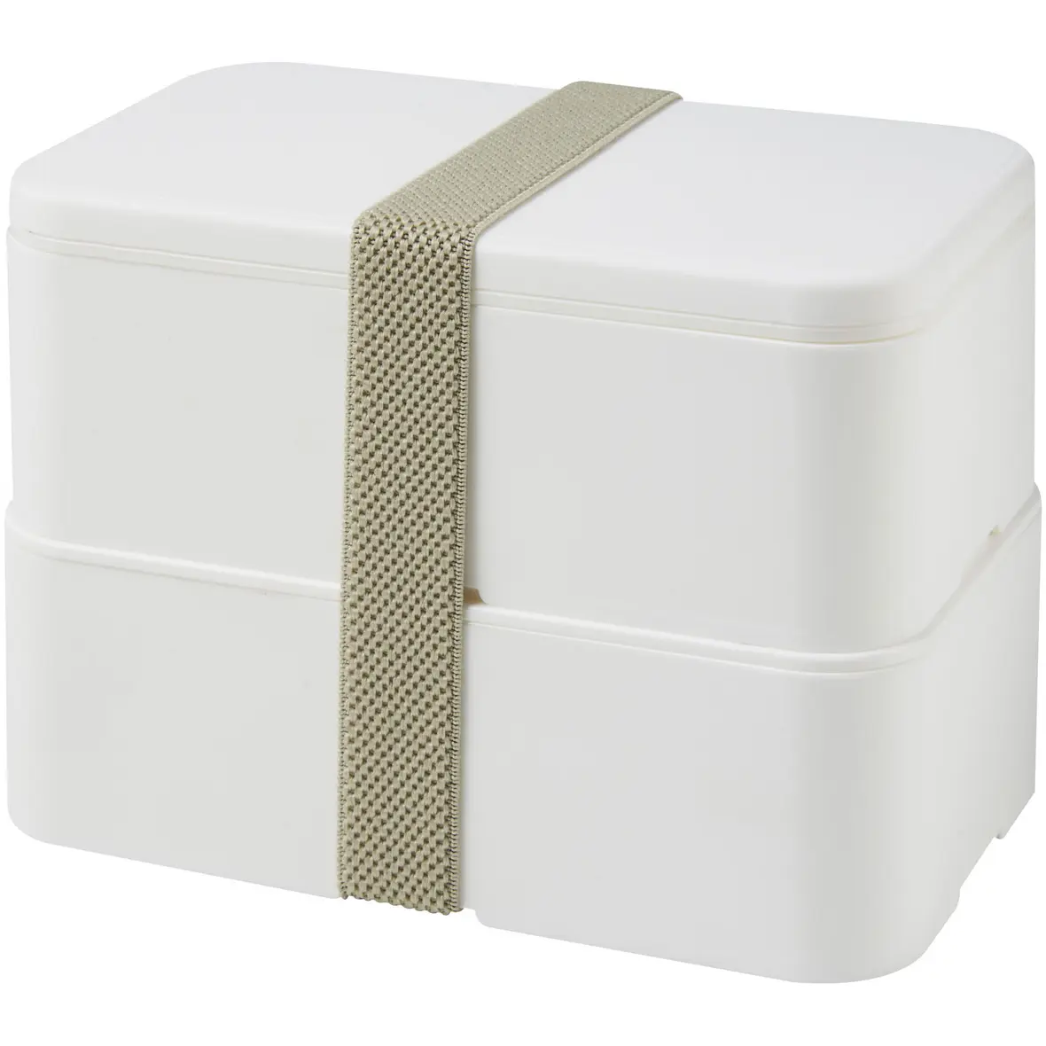Doppel-Lunchbox – Werbeartikel mit Logo bedrucken