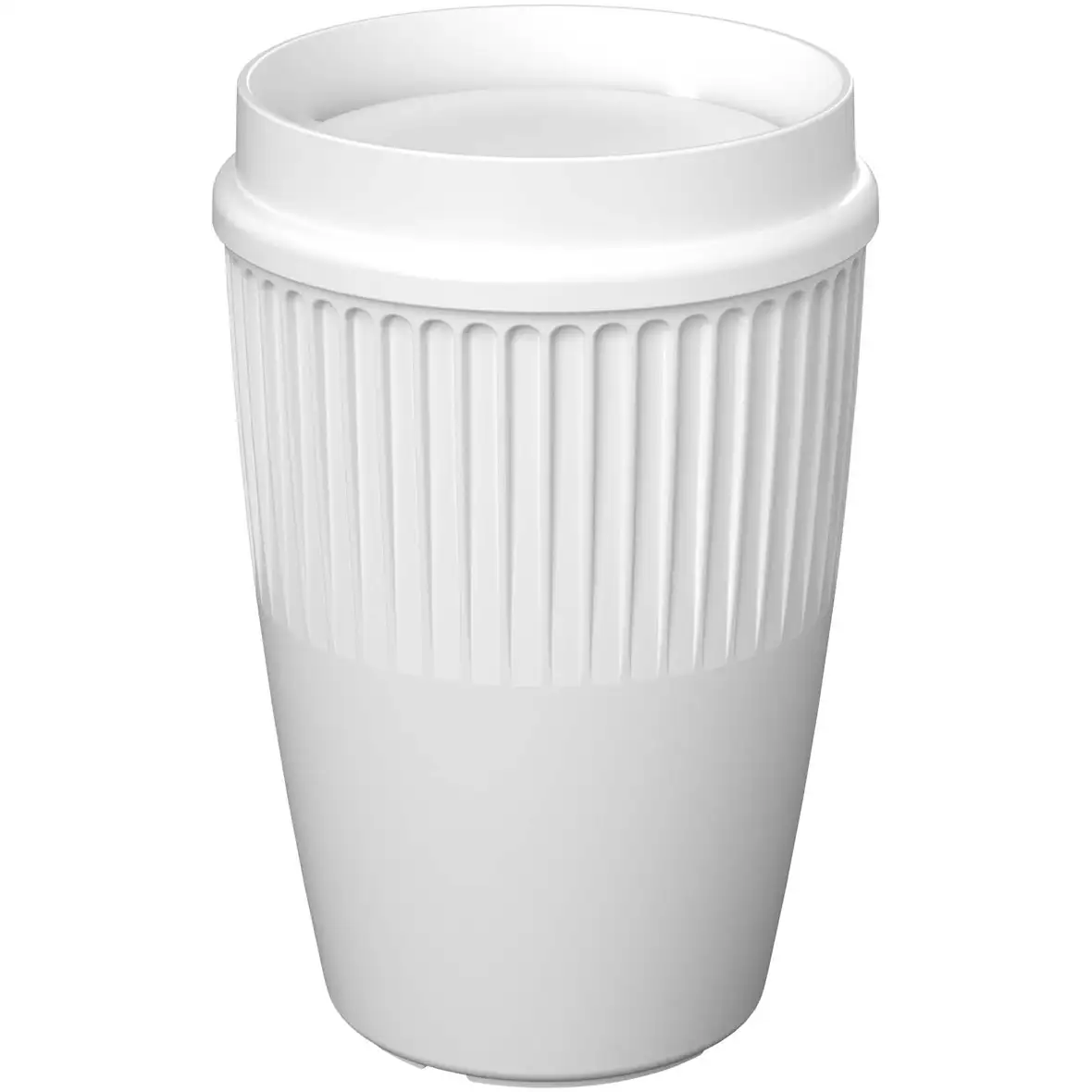350 ml Becher mit 360°-Deckel – Ansicht 1