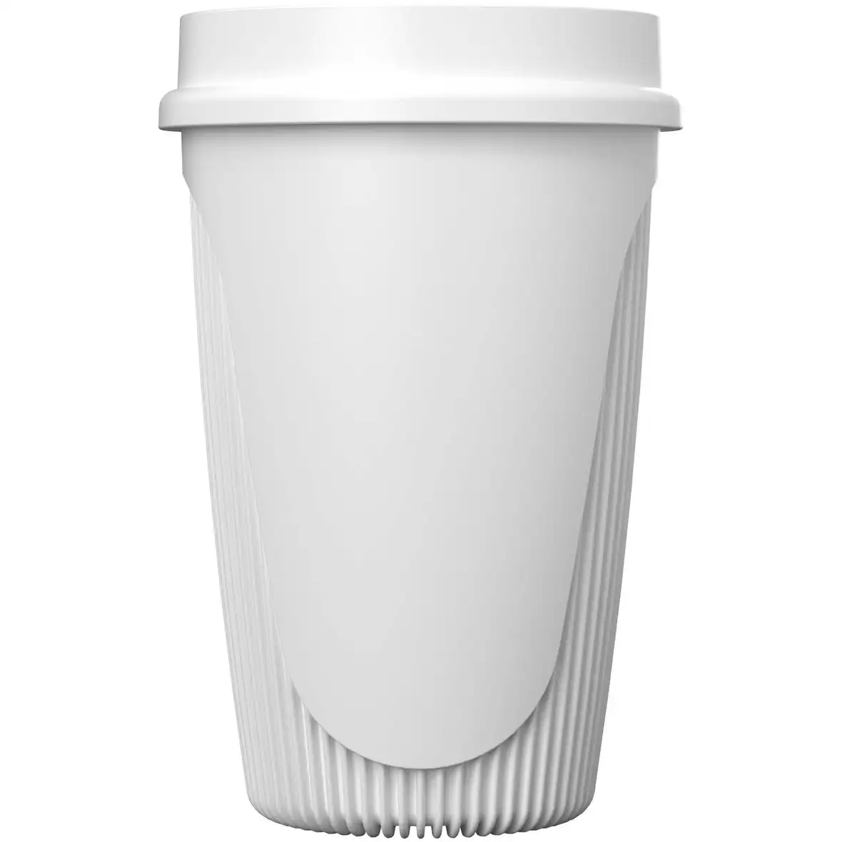 350 ml Becher mit 360°-Deckel – Ansicht 2