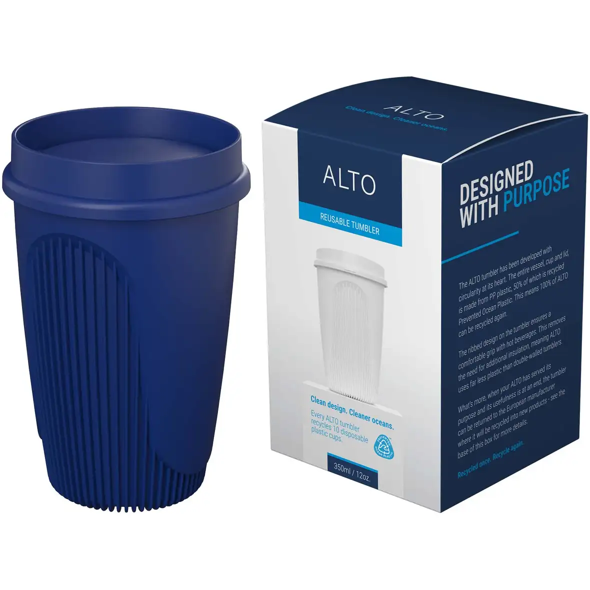 350 ml Becher mit 360°-Deckel – Ansicht 15