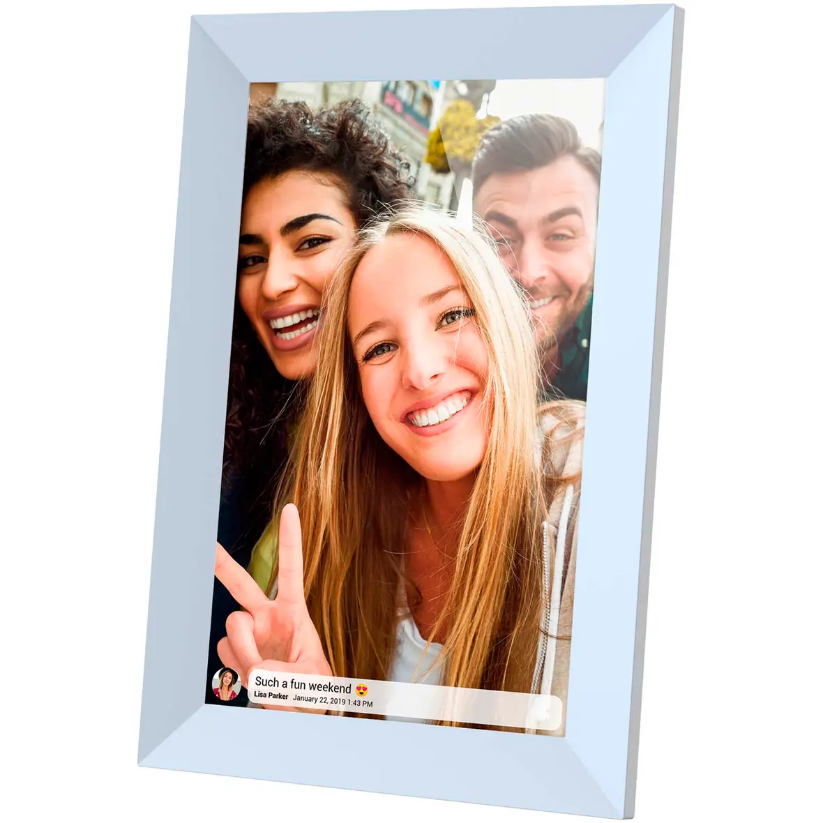 Prixton Prado 10" Frameo digitaler WLAN Fotorahmen – Werbeartikel mit Logo bedrucken