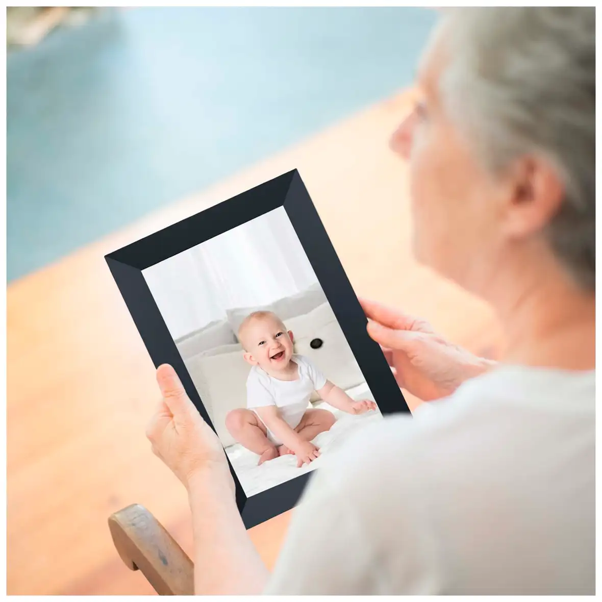 Prixton Prado 10" Frameo digitaler WLAN Fotorahmen – Ansicht 10