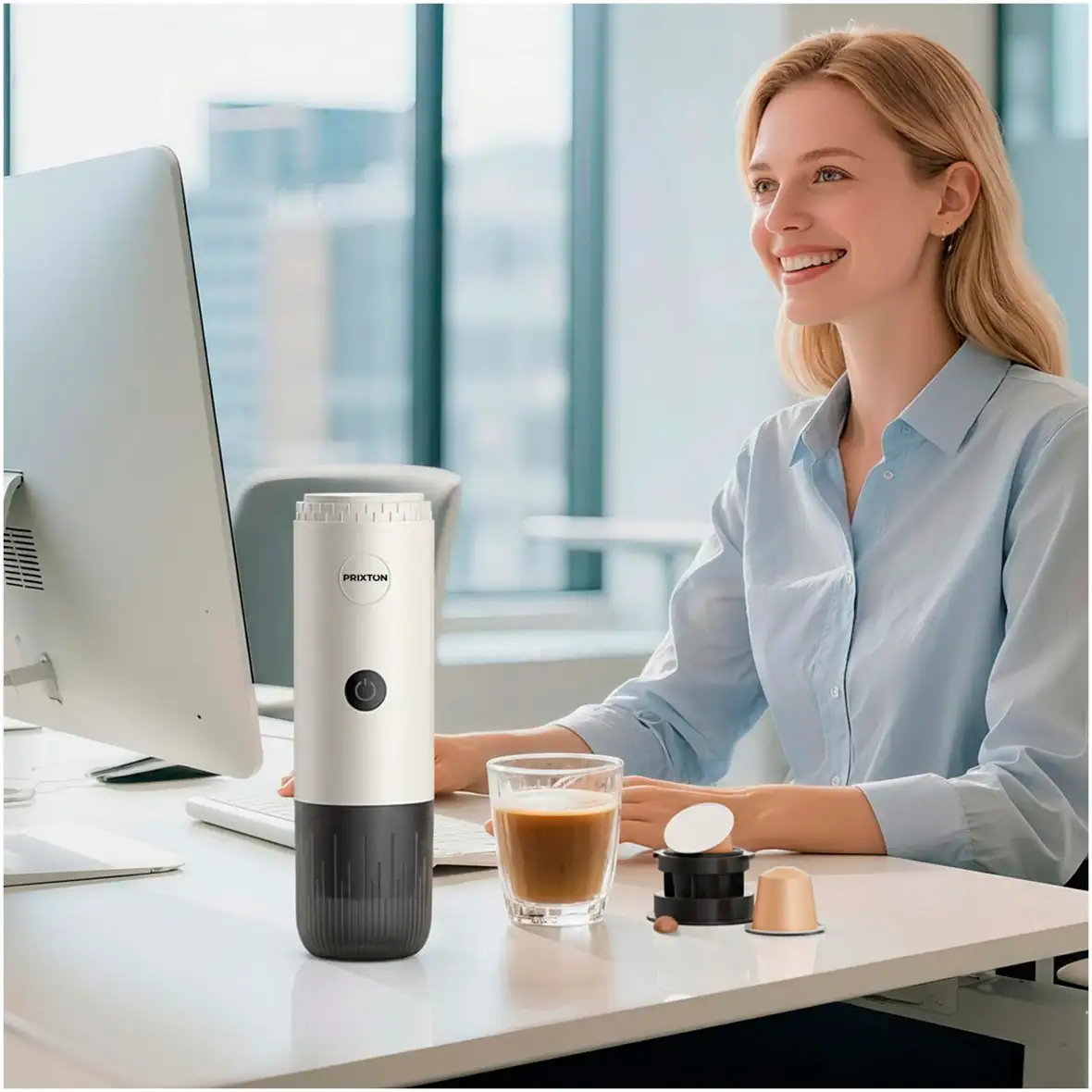 Prixton Roma Tragbare Kaffeemaschine – Ansicht 5