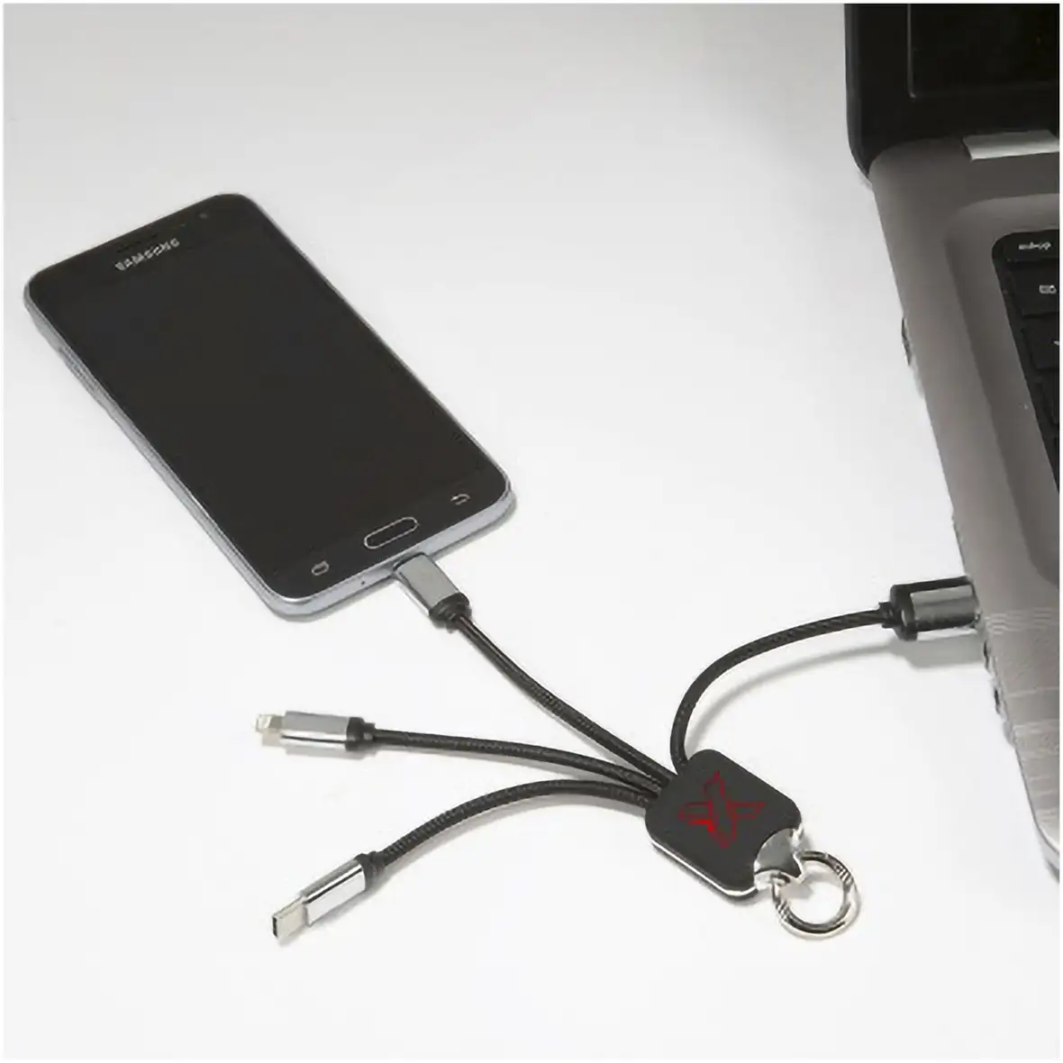 Ladekabel mit Leuchtlogo – Ansicht 3