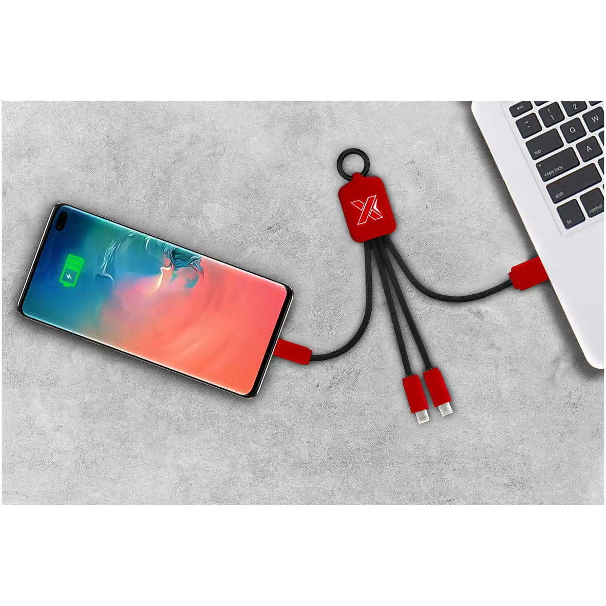Ladekabel mit Leuchtlogo – Ansicht 12
