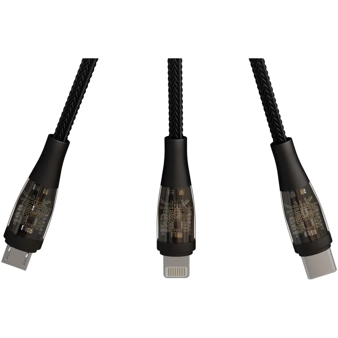 100 W/5 A 5-in-1 Schnellladekabel mit Digitalanzeige – Ansicht 5