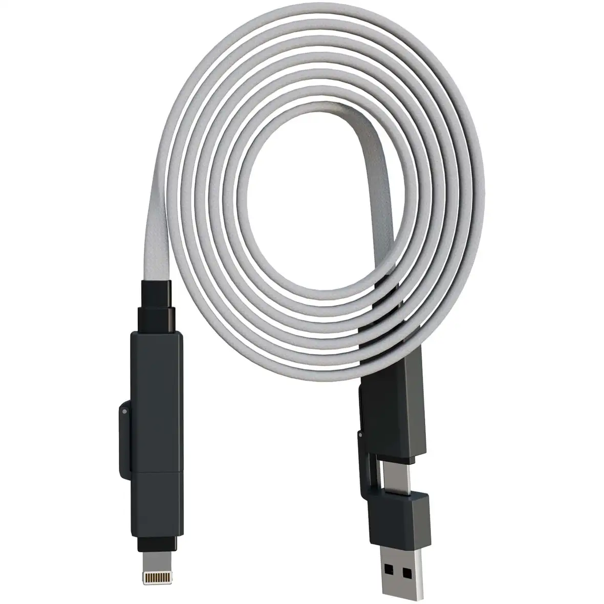 60 W magnetisches Flachladekabel – Ansicht 2