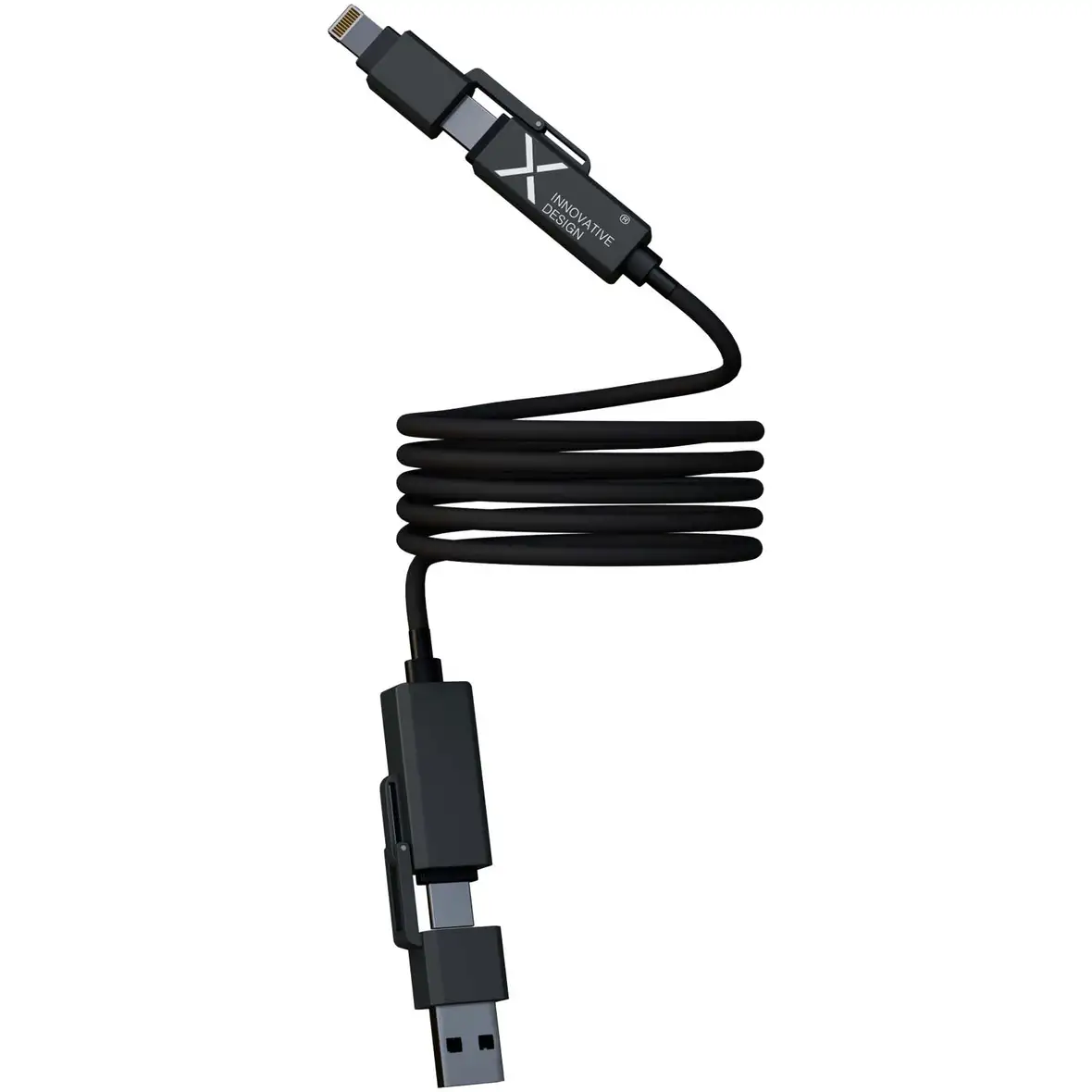 100 W magnetisches Silikon Ladekabel – Ansicht 1