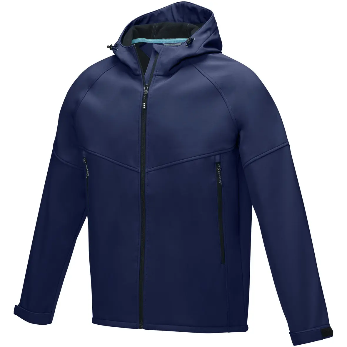 Softshelljacke aus recyceltem Material für Herren – Werbeartikel mit Logo bedrucken