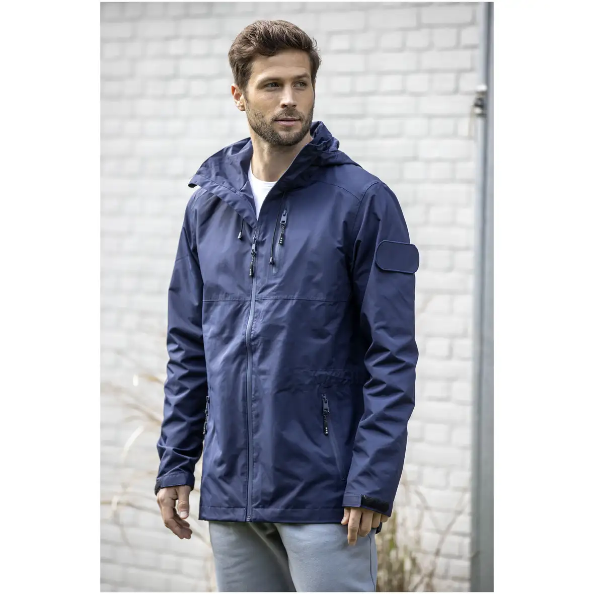Leichte GRS recycelte Circular Jacke – Ansicht 5
