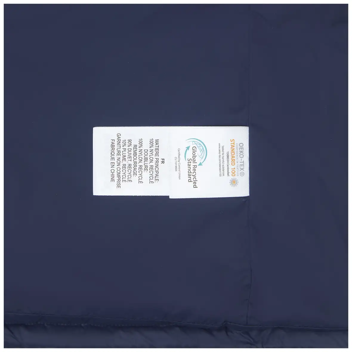 GRS isolierter Daunen-Bodywarmer aus recyceltem Material für Herren – Ansicht 6