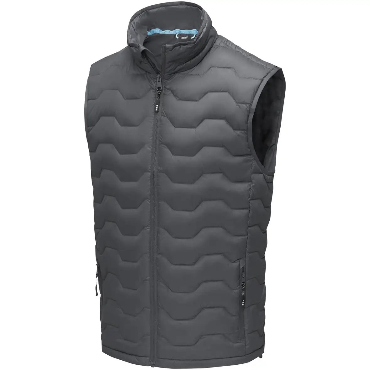GRS isolierter Daunen-Bodywarmer aus recyceltem Material für Herren – Ansicht 9