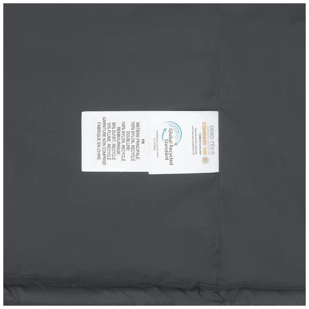 GRS isolierter Daunen-Bodywarmer aus recyceltem Material für Herren – Ansicht 14